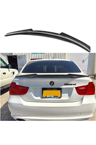 Universal Bmw E90 M4 Spoiler Yarasa Bagaj Üstü Boyalı Piano Black