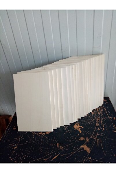 Nicem doğal ürünler 30x40 4mm kavak kontrplak (10 lu paket)