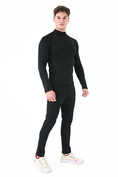 Scorp Термобельо за мъже Thermo-fit, горен край, ски бельо, черно