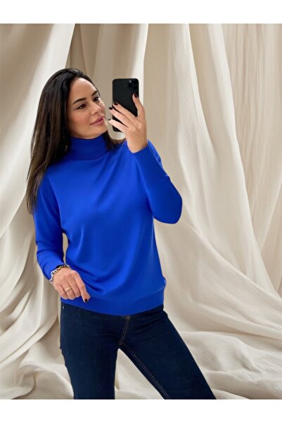 AFA Бавовняний боді з коміром - Сакс Блакитний трикотаж