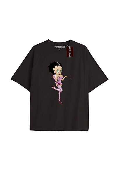 TIMESWASTINGIRL Y2k Betty Boop Tshirt