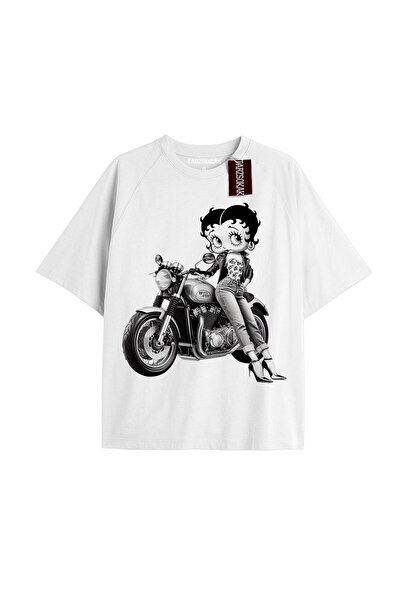 TIMESWASTINGIRL Tricou Betty Boop Y2k