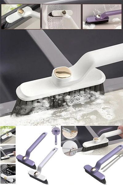 omilife Multifunctional Cleaning Brush with Tweezers and Rotating Head - Deeply