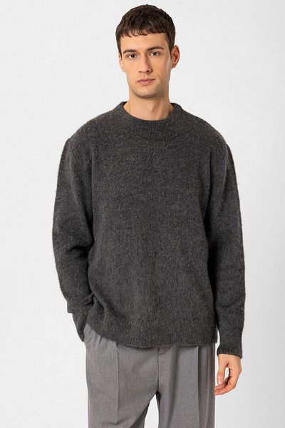 Antioch Anthracite Wool Look Men's Sweater