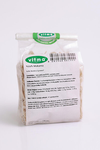Vitma Yulaflı Makarna 200gr