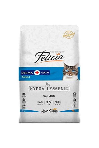 Felicia Kedi Maması Az Tahıllı Somonlu 12 Kg