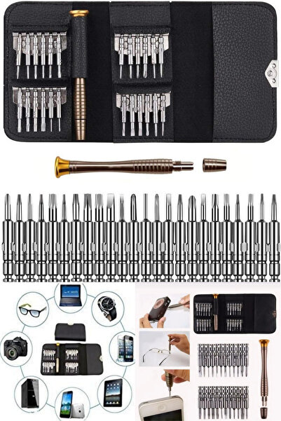 omilife Tornavida Seti 25 Parça Taşınabilir Tornavida Seti Telefon Tamir Saat...