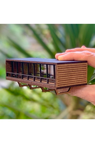 Paspasın Bahçeleri DIY - Miniature Wooden House Building Set
