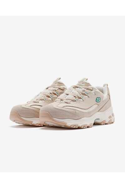 SKECHERS D'LİTES 150244 NTGR Kadın Bej Sneakers