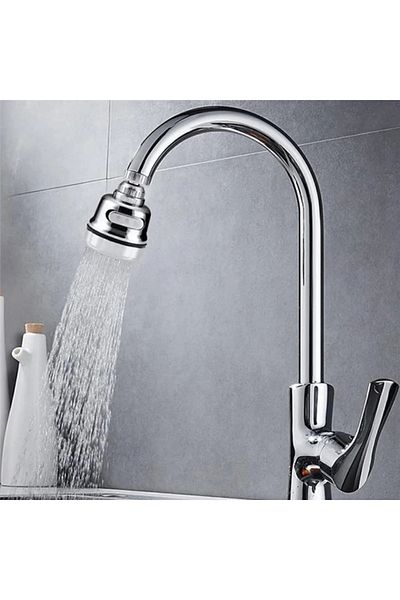 omilife Chrome Faucet Head - Functional, Compatible with Bathroom and Sink