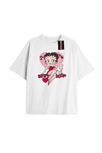 TIMESWASTINGIRL Tricou Betty Boop Y2k