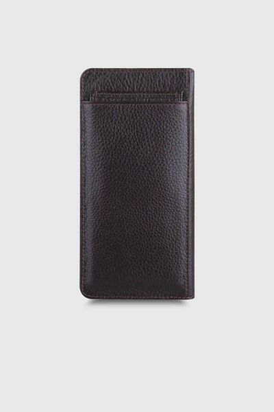 DİGA 3021 Dg 02 Model Real Leather Brown Portfolio