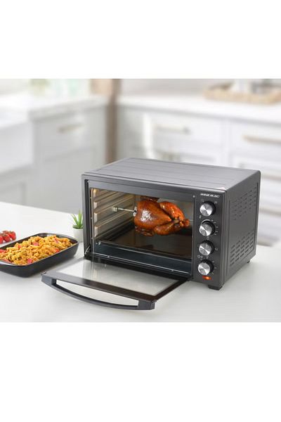 ALSAIF HUMMER PRO Oven With Grill 30 L 1600 W E01107 Black