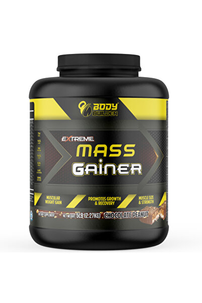 Body Builder إكستريم ماس جاينر، شوكولاتة الفول السوداني، 5 رطل