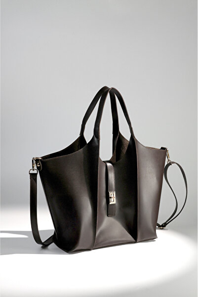 Rimense Women's Brown Long Strap Crossbody Hand and Shoulder Bag