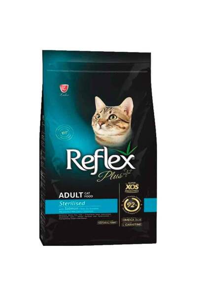 Reflex Plus Somonlu Kısırlaştırılmış Kedi Maması 8 kg