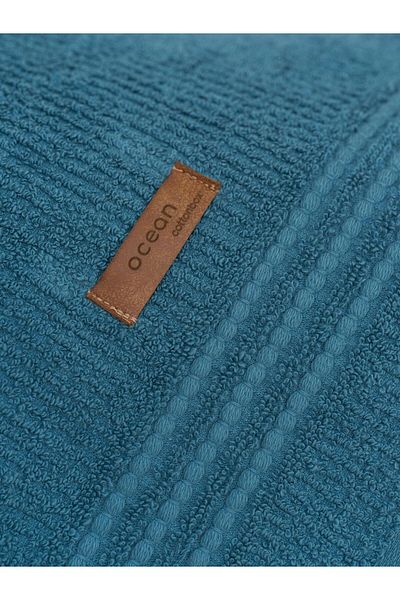 şirin eşyalarım Wellness Towel Set - 100% Cotton, Ocean Petrol