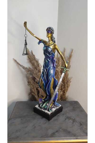 Gardenya Adalet Tanrıçası Themis Jumbo Boy Polyester Heykel & Biblo
