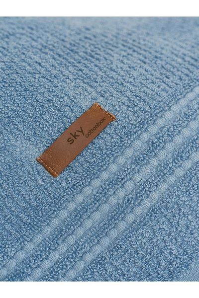 şirin eşyalarım Set de prosoape pentru sănătate Sky Blue 100% bumbac