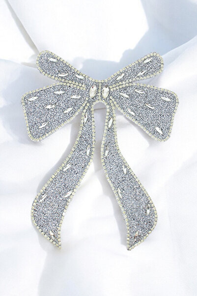 Trend aksesuar Yapıştırma Taşlı Kurdele Aksesuar