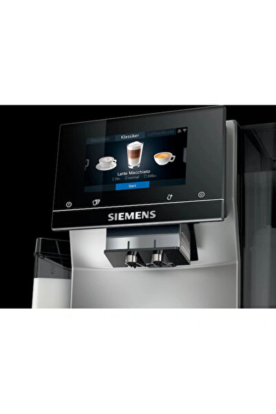 Siemens iSelect dokunmatik ekran menüsü Ve 5 inç ekran ile Otomatik  Espresso&Cappuccino Makinesi