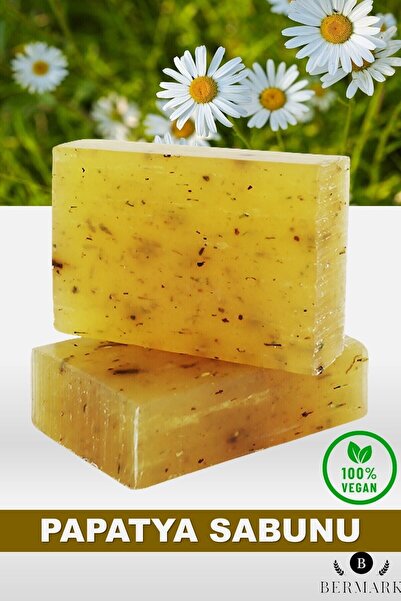 bermark Bitkisel Yağlı Ve Gliserinli, Doğal Papatya Sabunu, Vegan 1 Adet 100 gr