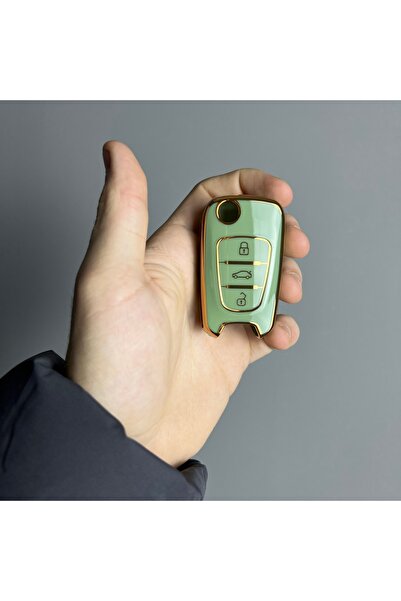 LUXE AKSESUAR Hyundai Sustinable - I20 - Elantra - Accent - Θήκη κλειδιού προ...