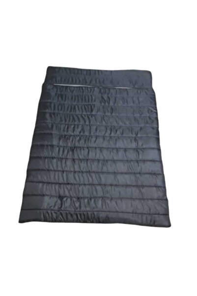 CAMP STORY Fabric+200 Gr Plush Fleece Neo-23 350 Gr Double Sleeping Bag with Hat Pillow - Syah