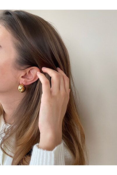 nerora Vintage Bombeli Gold Küpe