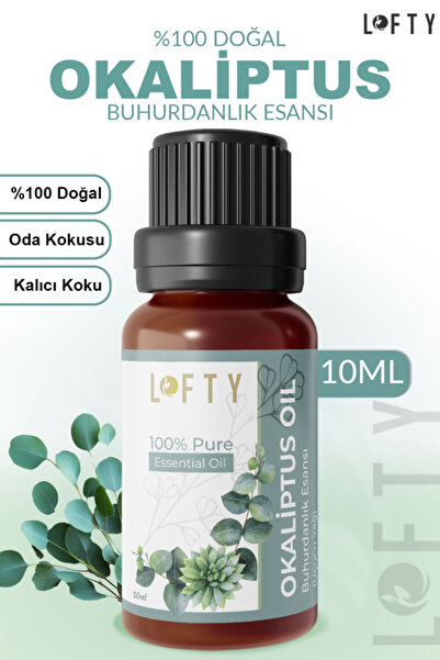 Lofty Okaliptus Uçucu Yağ Buhurdanlık Esansı Oda Kokusu Uçucu Esansiyel Yağ B...
