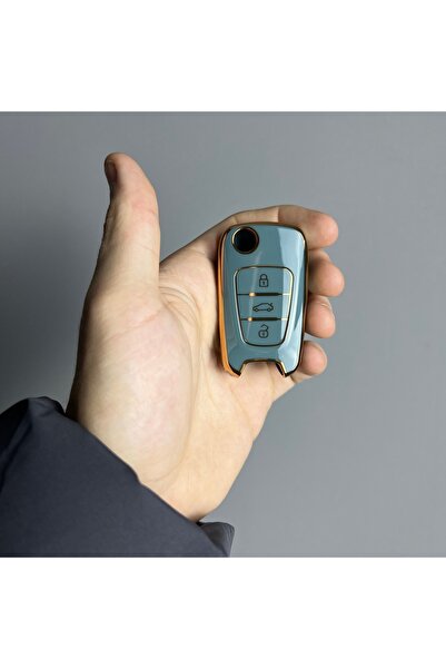 LUXE AKSESUAR Hyundai Sustinable - I20 - Elantra - Accent - Θήκη Κλειδιού Τηλ...