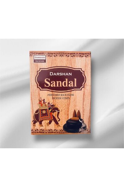 Great Fast Sandal Ağcı Geri Akış Back Flow Tütsü  Meditasyon Yoga  10 Adet