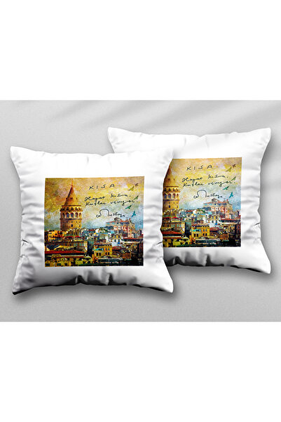ART HEDİYE Life Is Short and the Birds Are Flying Two Pcs Two Side Printed Wa...