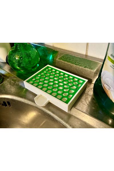 Cerberus Dish Sponge Coaster