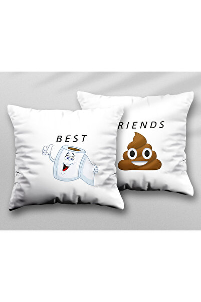 ART HEDİYE Tuvalet Kağıdı And Bok Best Friends İki ADET iki Tarafı Baskılı Yı...