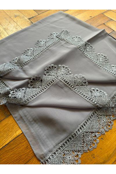 TUTUYA TEXTIL Ready-Made Embroidered Prayer Shawl Prayer Cover Mevlit Cover