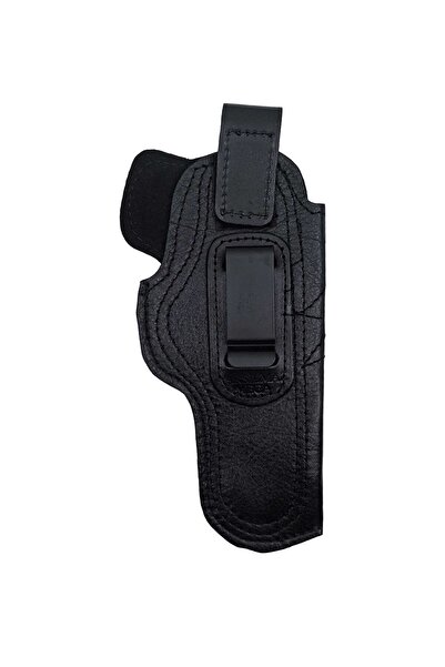 Aresoutdoors Sarsılmaz Kılınç 2000 Mega İçin Uyumlu Çorap Tipi Deri İç Kılıf Metal Maşalı Siyah