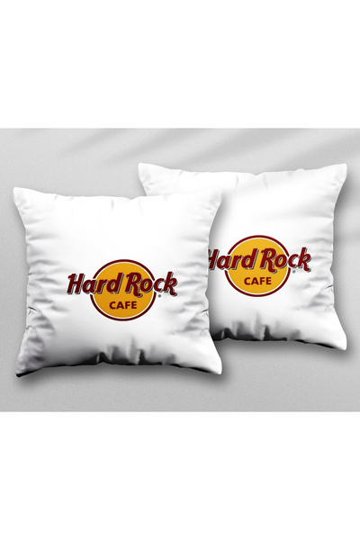 ART HEDİYE Hard Rock Cafe Două bucăți două fețe imprimate pernă lavabilă