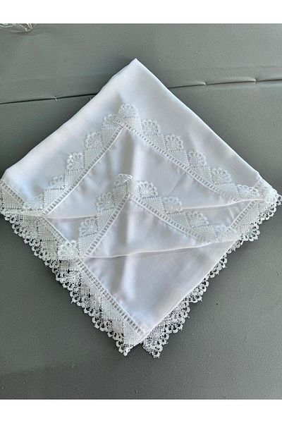 TUTUYA TEXTIL شال صلاة مطرز جاهز، غطاء صلاة، غطاء Mevlit