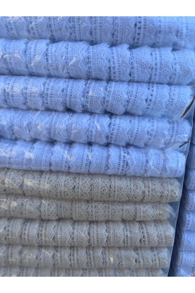 Butik İnce klasik küpür imza Tekstil  dantel top 9 metre kalite kumaş havlu masa örtüsü uç kenar Güpür