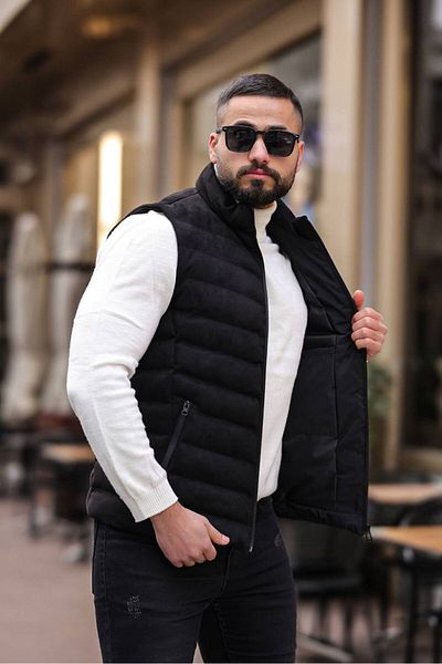 LOES MOMENT New Season Men's Suede Vest