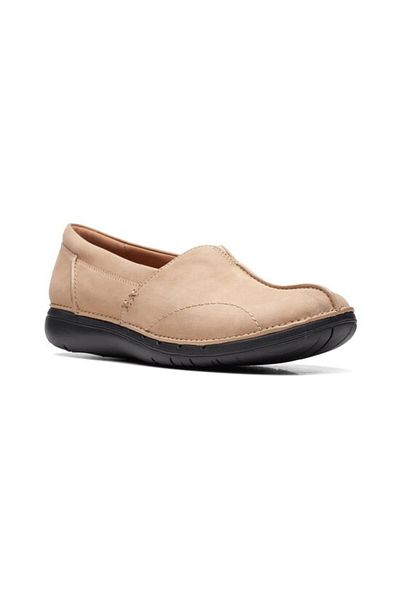 CLARKS Un Loop Stride Nougat CASUAL WOMEN SHOES