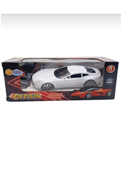abnturk Uzaktan Kumandası Yarış Arabası   17 cm ve 1:24 ölçekli ileri geri ik...