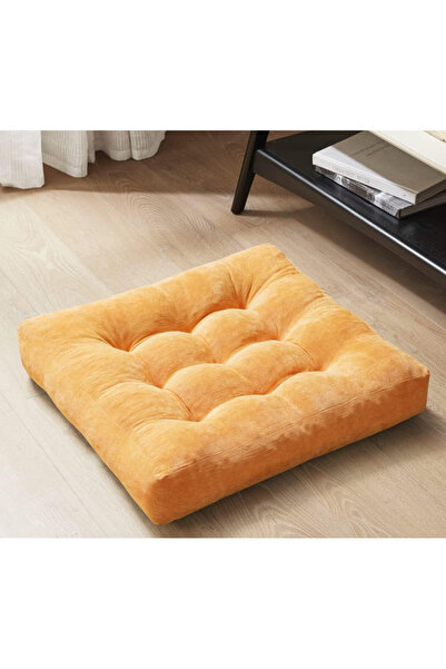 FABRİCAHOME Dekoratif Rual Yer Oturma & Paleti Minderi 55x55x10 cm Yoga Minde...