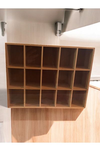 GUNES ZUCCACIYE 15 Compartments Bamboo Organizer 32X25X8.6 cm