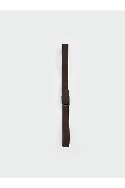 LC Waikiki LCW ACCESSORIES Ανδρική ζώνη δερμάτινη εμφάνιση