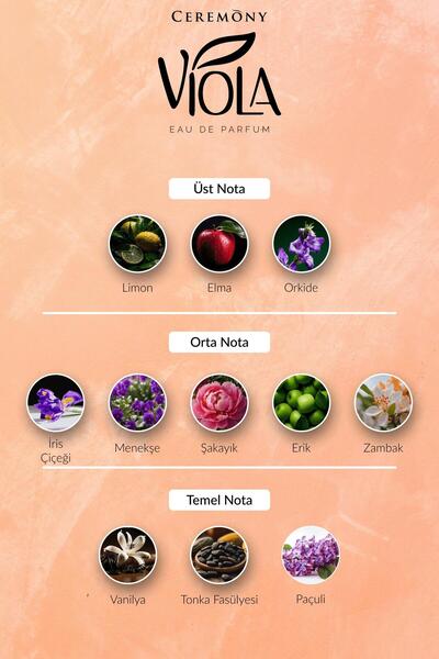 Ceremony Viola 50 ml Edp Kadın Parfüm
