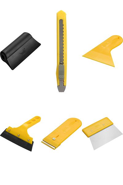 Transformacion Kit de aplicare pentru folie și folie de sticlă 7 bucăți Kit de aplicare pentru tapet de vinil 422607