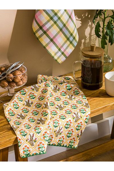 LC Waikiki Lcw Home Printed Drying Cloth 2 Pack 40X50 cm