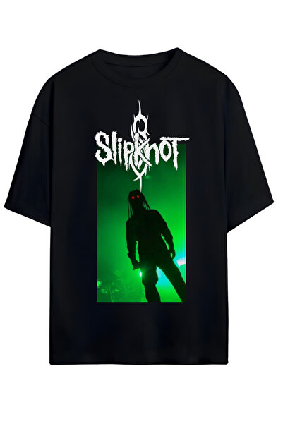 MAGORS SLIPKNOT DESIGN UNISEX ΝΕΑ ΣΕΖΟΝ OVERSIZE ΒΑΜΒΑΚΙ T-SHIRT